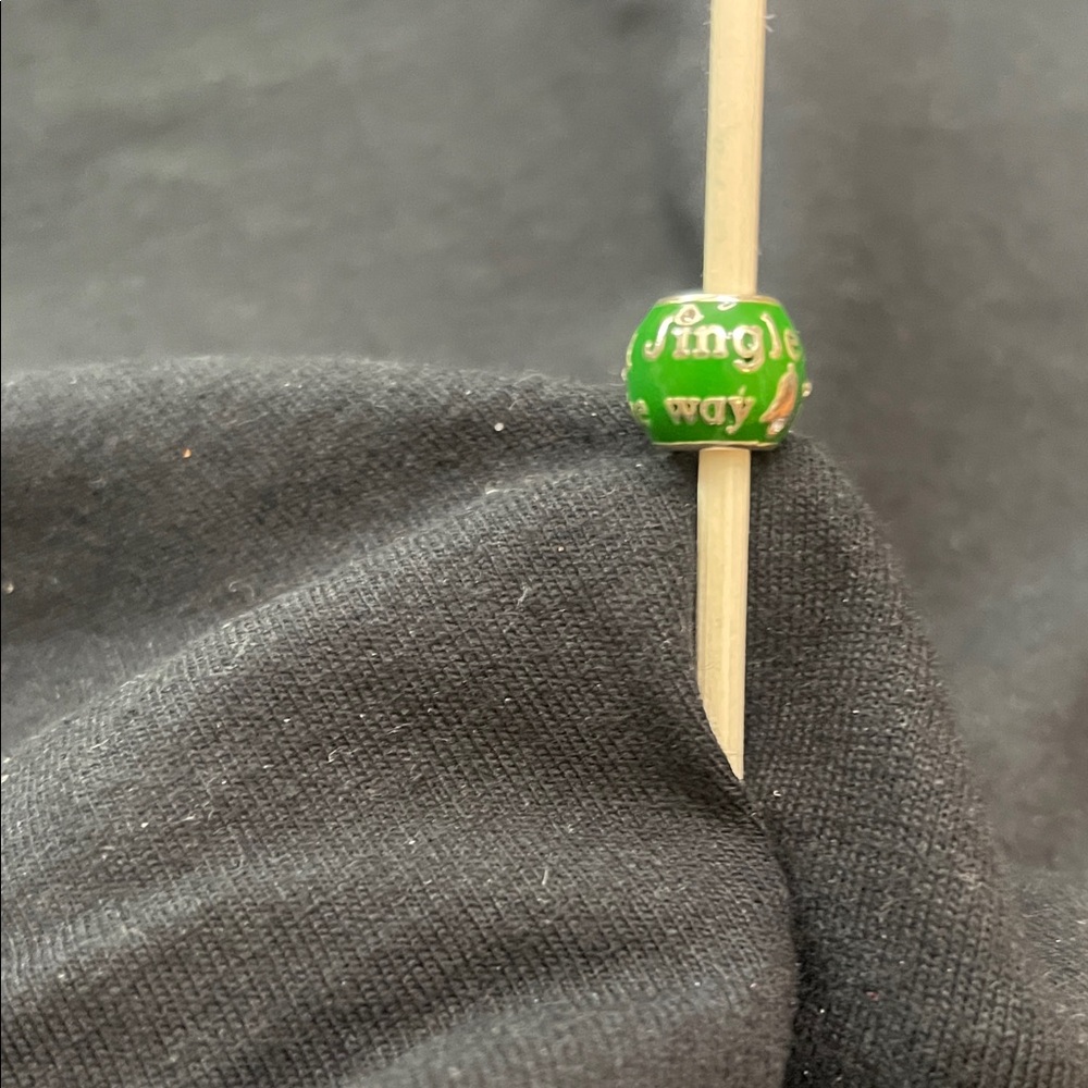 Brighton Green Bead Charm